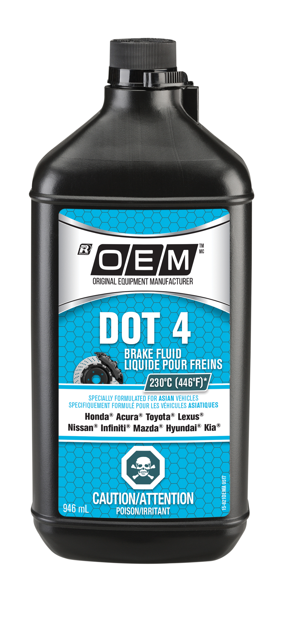 Reco-Cool Brake Fluid DOT 4