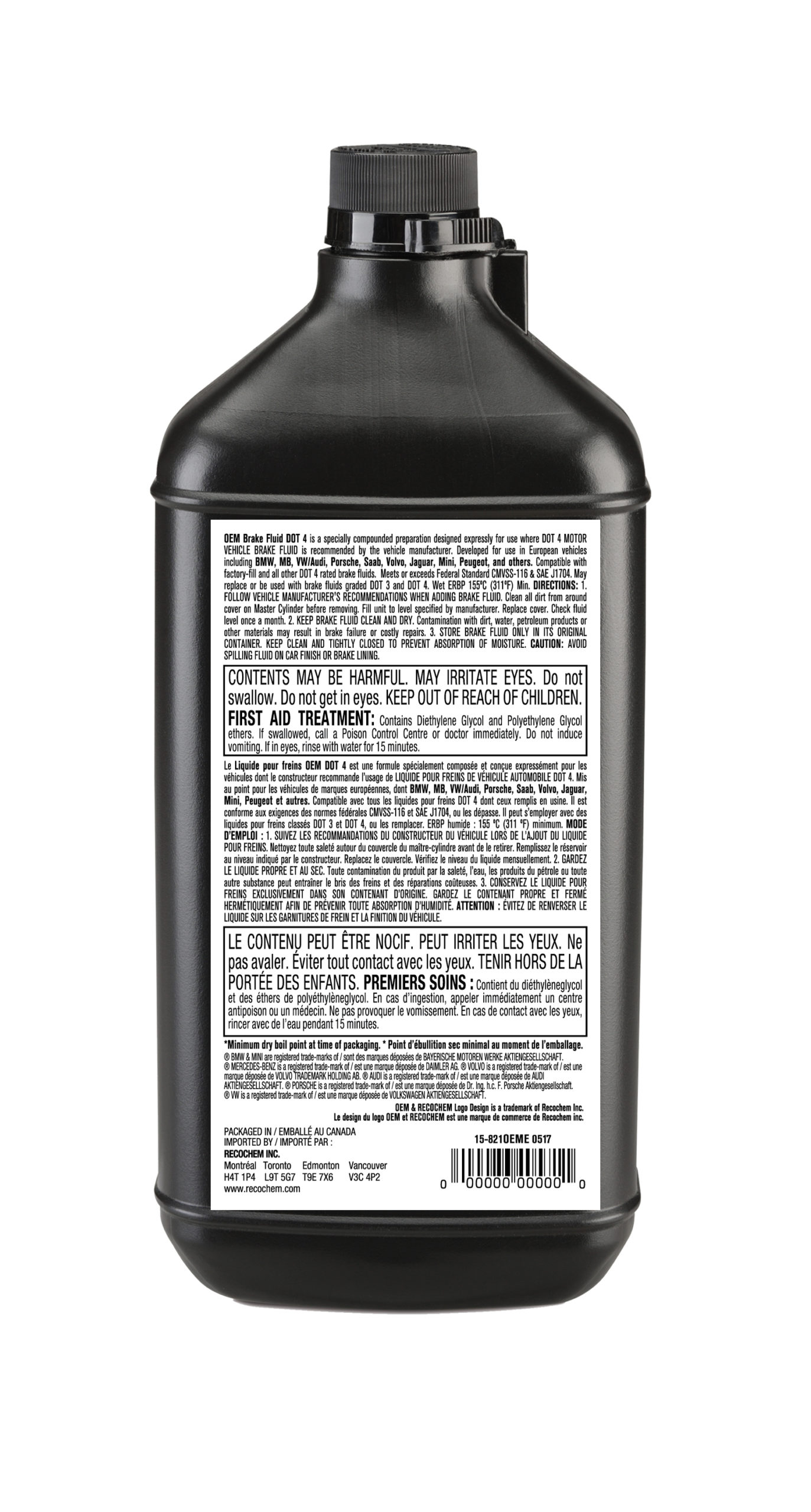 Genuine GM Fluid 19299570 DOT-4 Super Líquido de frenos y embragues - 16.0  fl oz