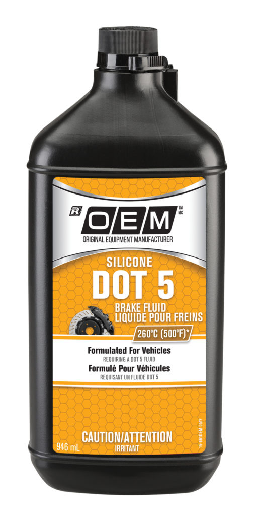 OEM Silicone High Performance Brake Fluid DOT 5 - Recochem