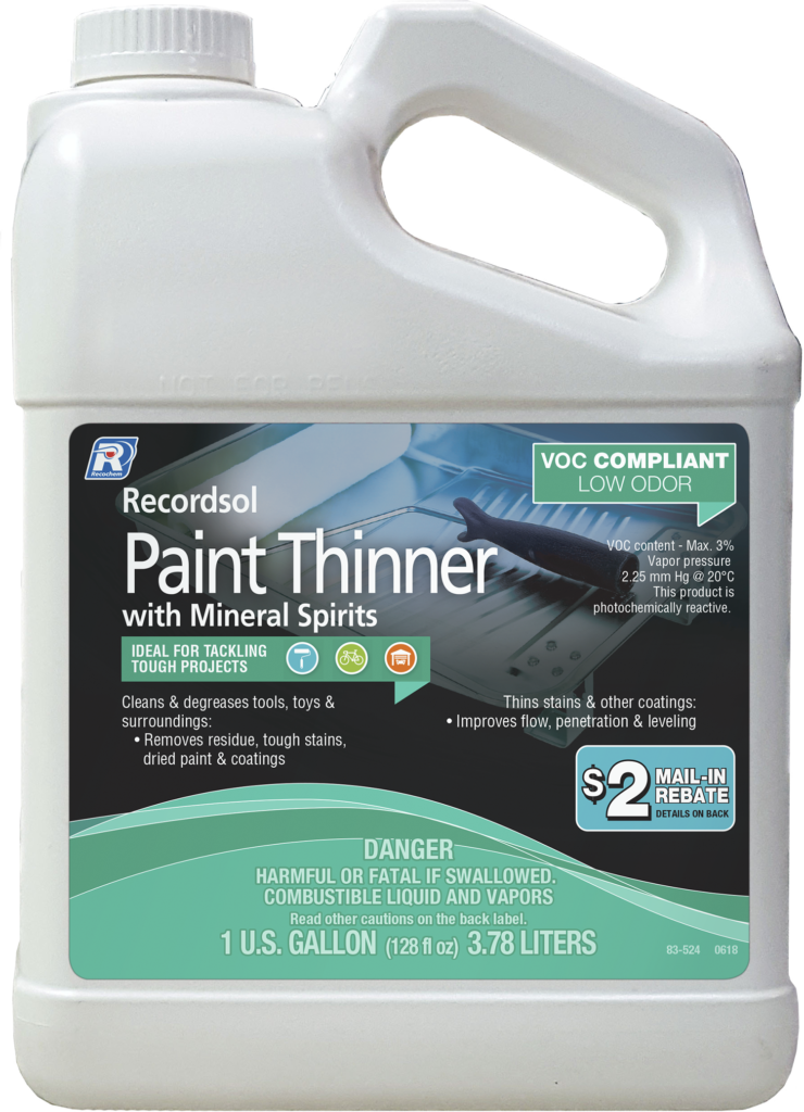 Recordsol Paint Thinner - Low VOC - Recochem