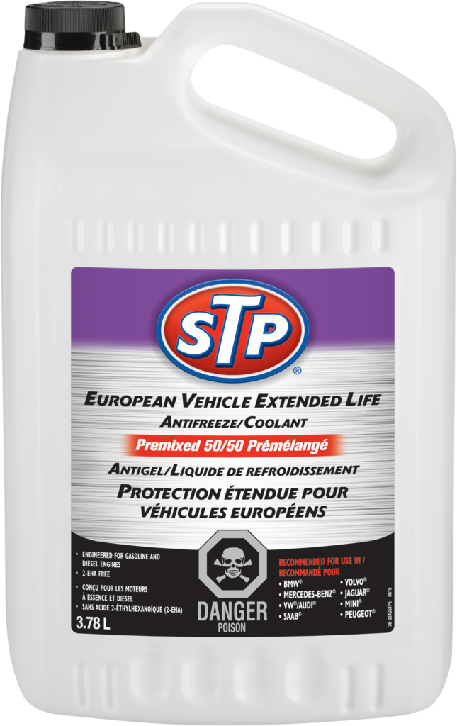 Antigel/liquide de refroidissement à protection étendue STP® prémélangé  50/50 pour véhicules européens - Recochem