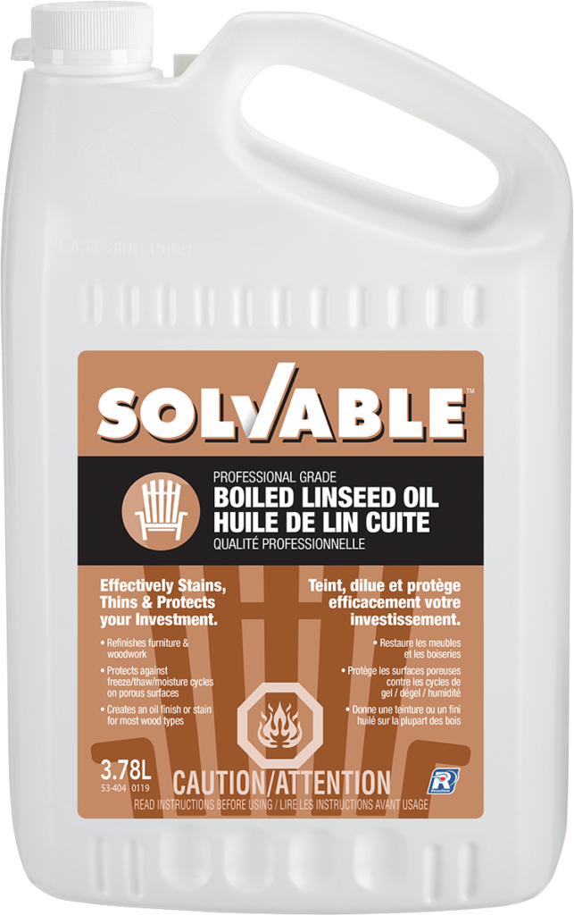 Huile de lin cuite SOLVABLE - Recochem