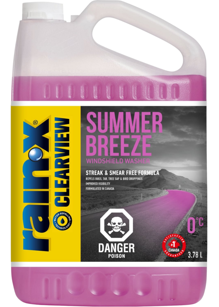 Rain-X® ClearView Summer Breeze Windshield Wash, 0°C - Recochem
