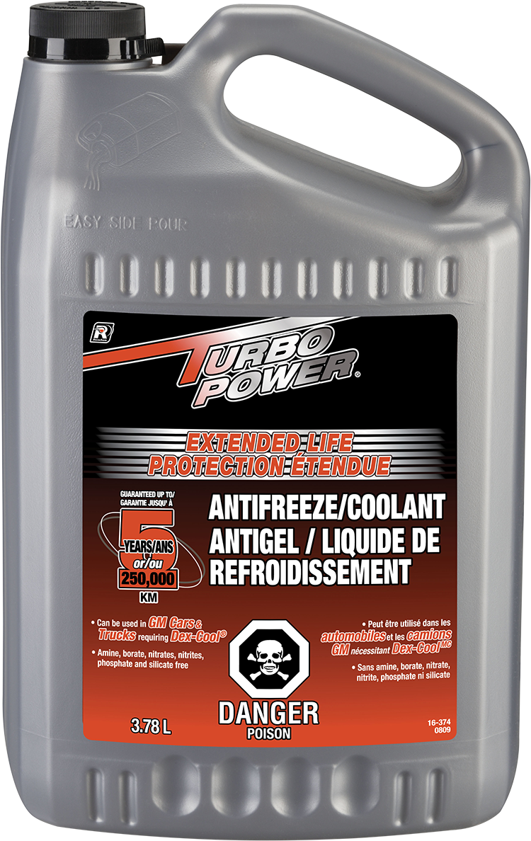 Turbo Power Extended Life Antifreeze/Coolant Recochem
