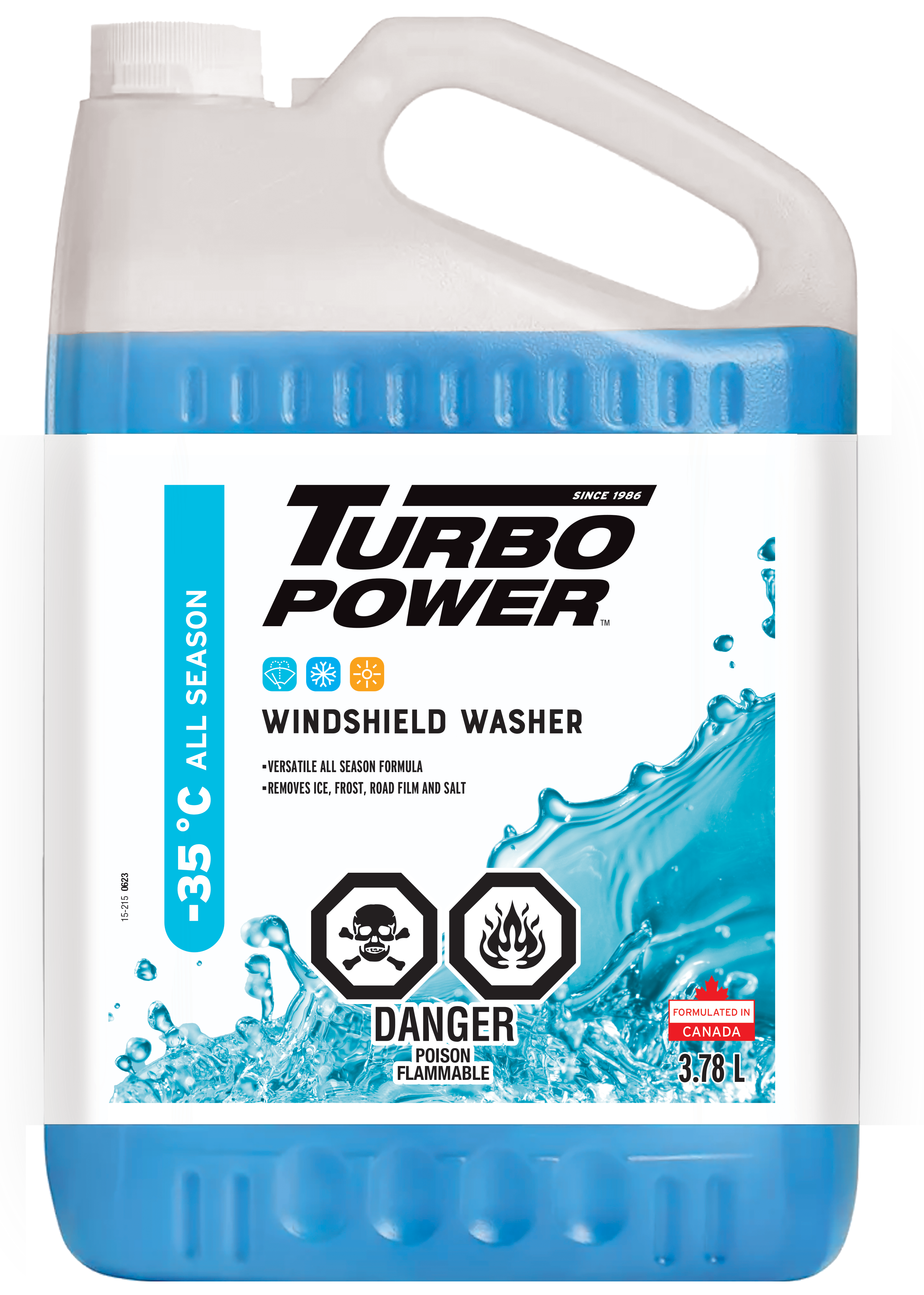 Turbo Power Windshield Washer -35°C - Recochem