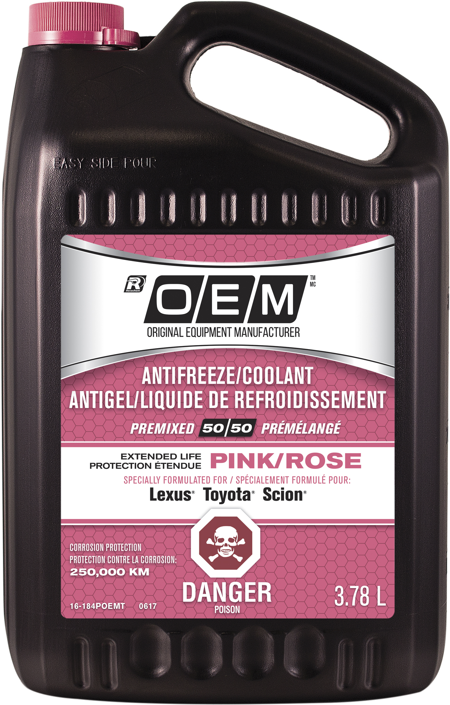 ファッションなデザイン Extended OEM Life Recochem - Antifreeze/Coolant PINK Maintenance