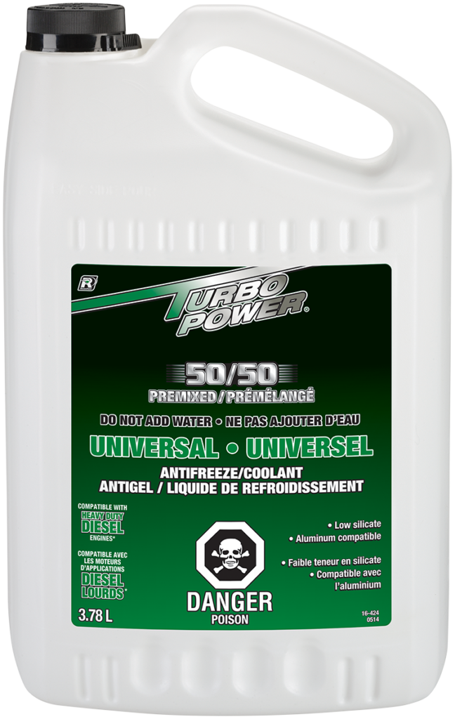 Antigel/Liquide de refroidissement concentré Turbo Power Universel, 3,78 l