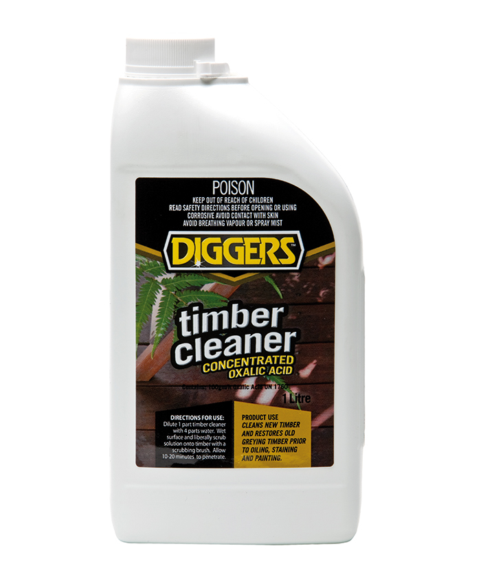 Diggers Timber Cleaner (Concentrated Oxalic Acid) Recochem