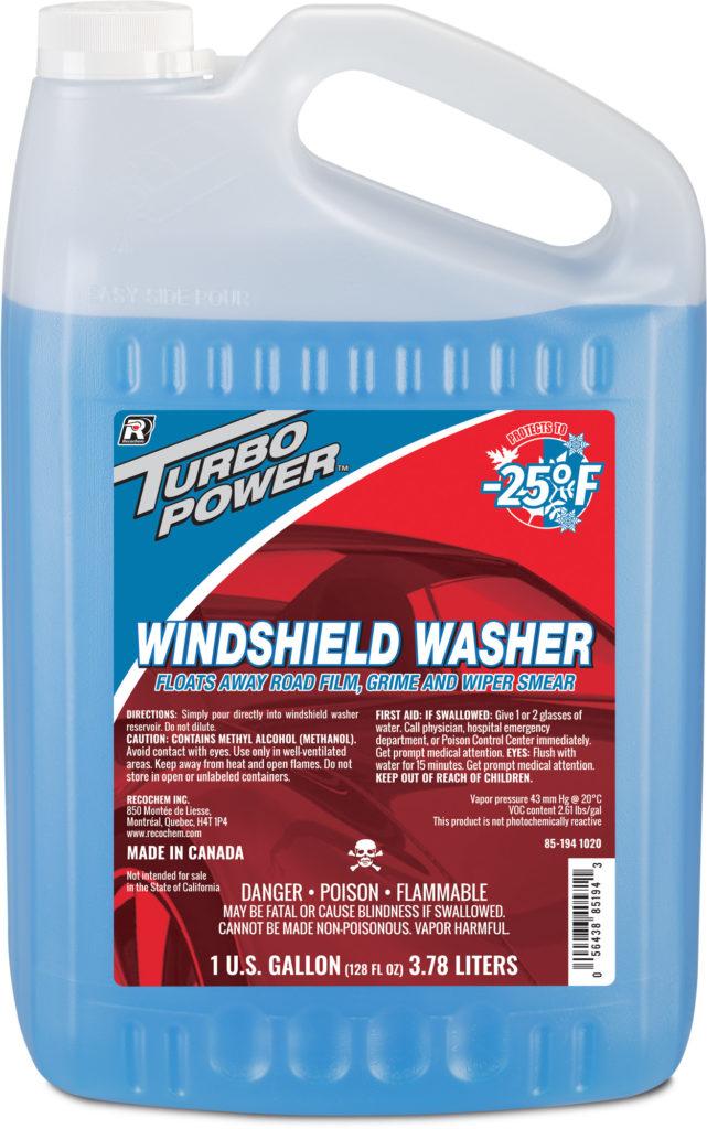 windshield wiper fluid contents